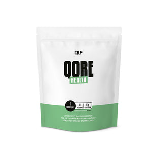 1er Qore Health package front view highlighting high dose vitamins and minerals for metabolism support