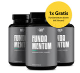 Das 3er Fundamentum (einmaliges Angebot) enthält drei schwarze Dosen à 90 Kapseln zur Optimierung der Gesundheit. Jetzt mit gelbem Label: 1x Gratis Fundamentum sichern - gratis Versand und klinisch korrekte Dosierungen inklusive.