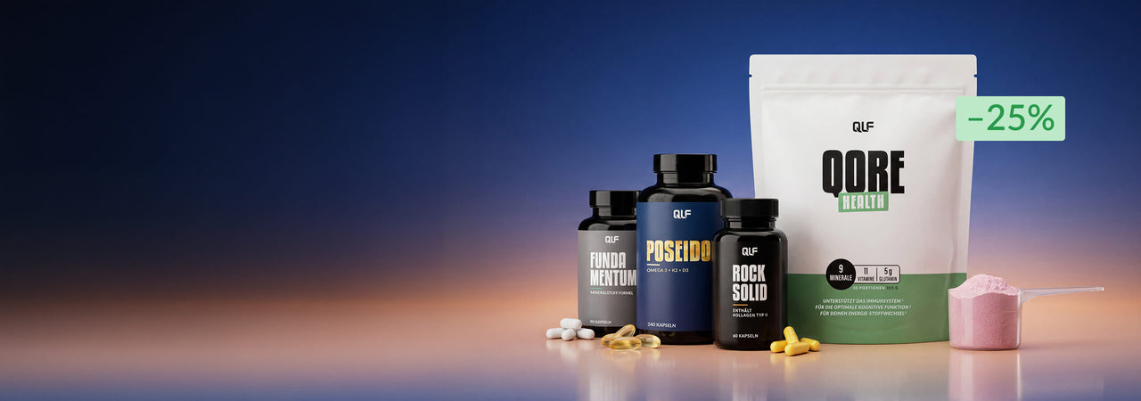 Supplements von Quantum Leap Fitness als Übersicht