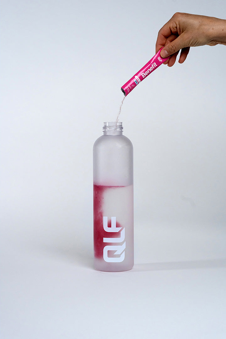Benefit Hydration in QLF Flasche geben