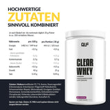 Clear Whey Isolate Inhalt