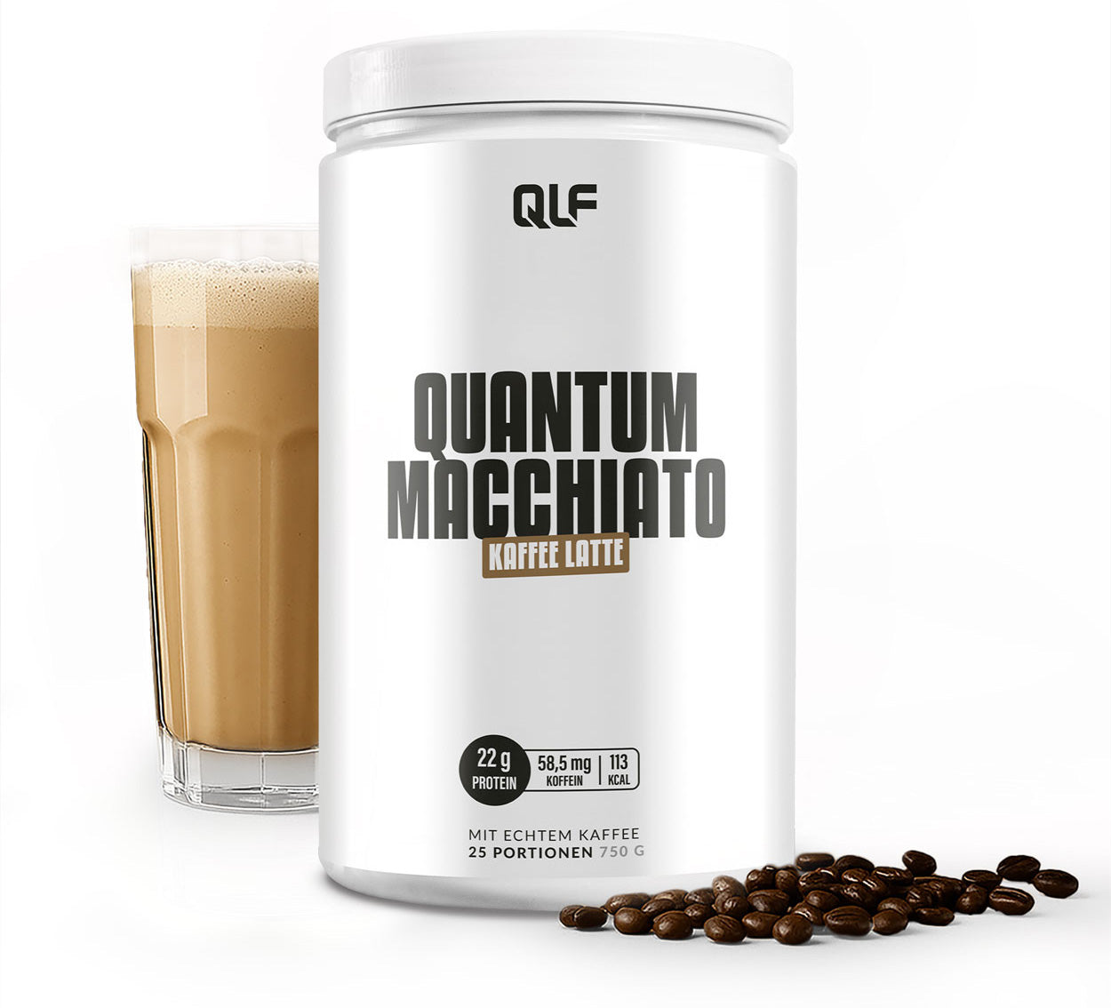 Quantum Macchiato High Protein Kaffee