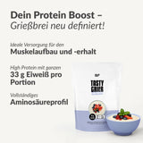 Protein Grießbrei für Muskelaufbau