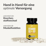 Vitamin D3+K2 von Quantum Leap Fitness mit Kapseln zur Unterstützung von Knochenstoffwechsel und Muskelfunktion Galerie 1