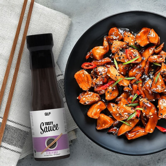 Tasty Sauce Gericht Hähnchen mit Teriyaki Sauce