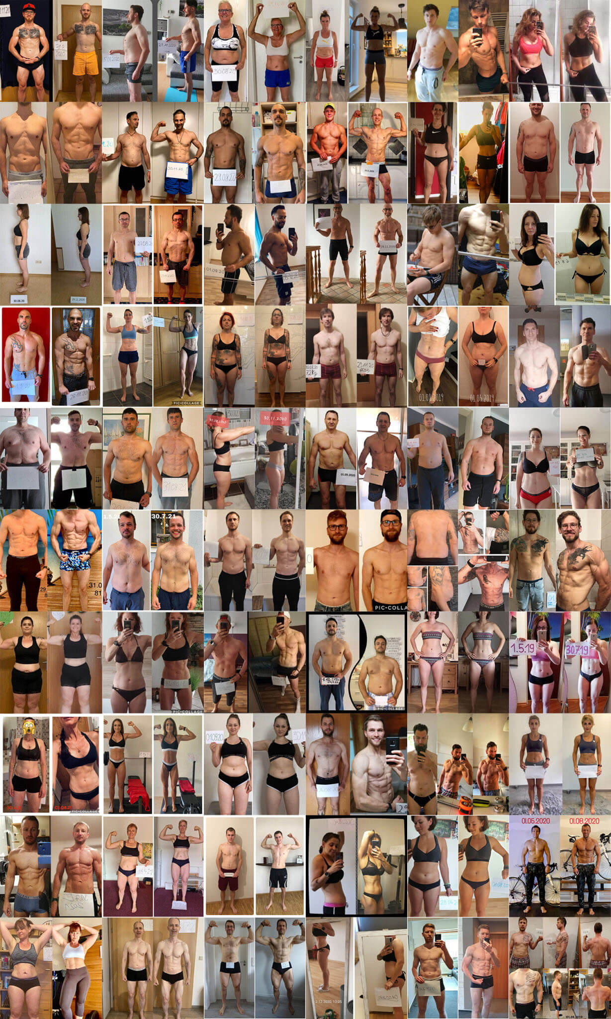 Transformationen von Quantum Leap Fitness Kunden