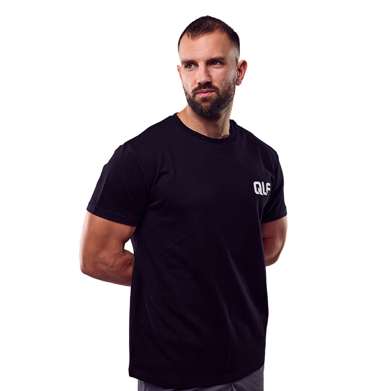 QLF T-Shirt schwarz